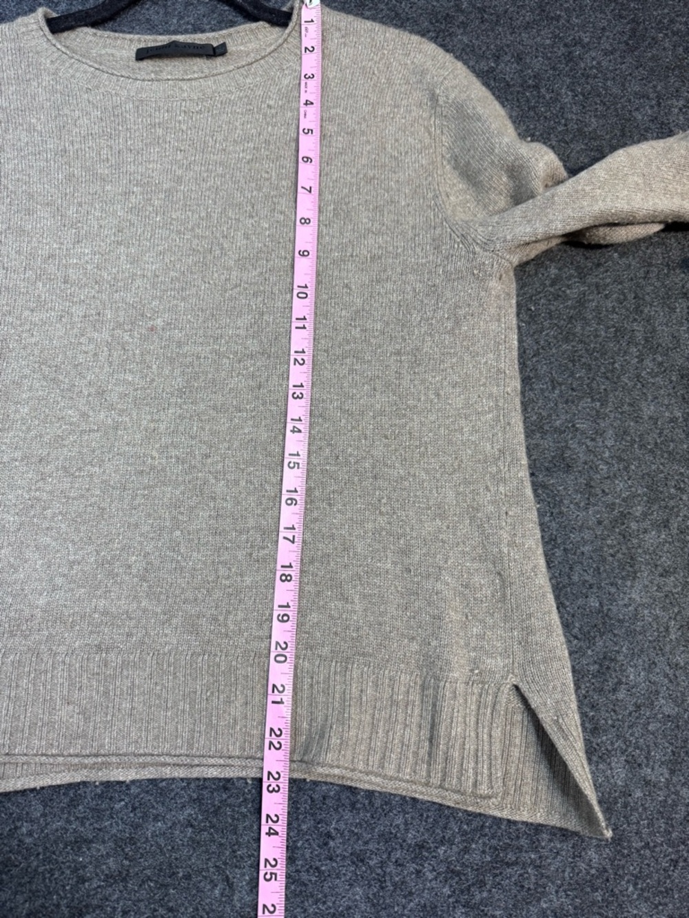 Jenni Kayne Taupe Crewneck Sweater - Picture 10 of 11
